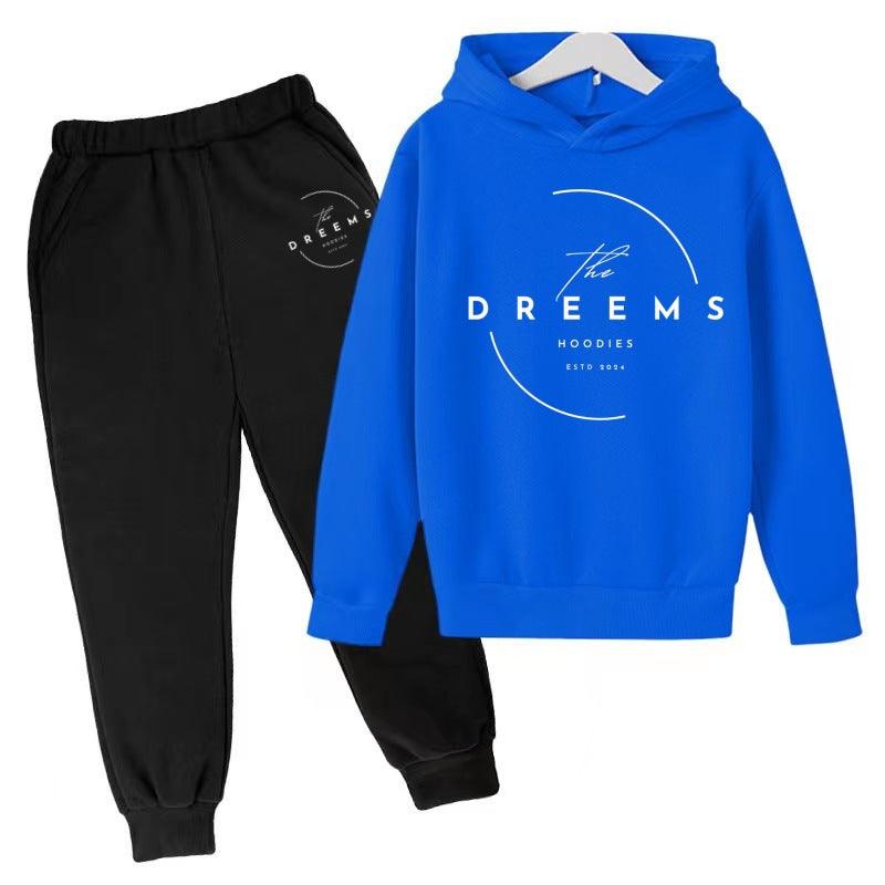 Dreems ZIP UP kids Casual Long-sleeved Pants Children Suit