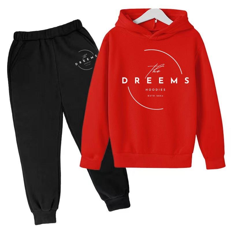 Dreems ZIP UP kids Casual Long-sleeved Pants Children Suit